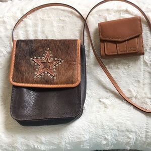 Genuine Montana Silversmith with Fossil wallet